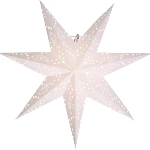 Bästa pris Star Trading Romantic Julstjärna Vit 54cm
