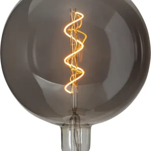 Endast denna vecka Star Trading LED-Lampa E27 G200 Industrial Vintage 2,6W Rök