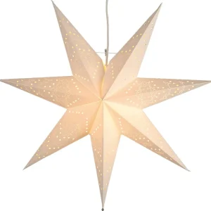 Utförsäljning Star Trading Sensy Julstjärna Vit 54cm