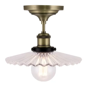 Köp nu Plafond Glas Klar Globen Lighting Cobbler 25cm