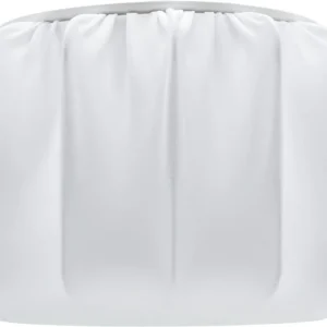 Rabatt Plafond Vit 30cm PR Home Iris