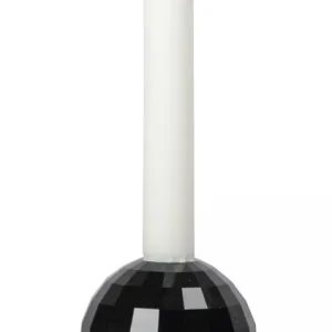 Endast idag Ljusstake Byon Diva Svart 8cm