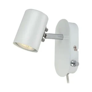 Vägglampa Aneta Lighting Balder Dimbar Vit/Krom 13,5cm Snabb leverans