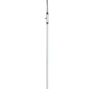 Populärt val Golvlampa Aneta Lighting Juno Vit/Krom 128cm