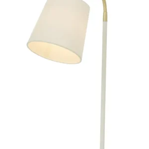 Bordslampa Aneta Lighting Ljusdal Vit/Mässing 49cm Nedsatt pris