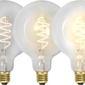 Star Trading LED-Lampa E27 Spiral 3-stegs dimring 4W Klar Nedsatt pris