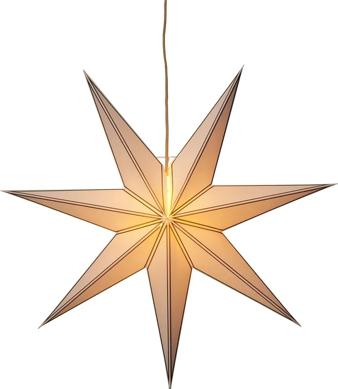 Star Trading Nicolas Julstjärna80cm Vit Kundfavorit