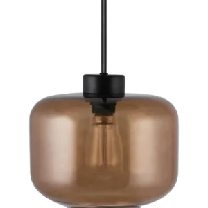 Taklampa Pendel Glas Brun Globen Lighting Ritz 25cm Endast idag