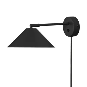 Vägglampa Svart Globen Lighting Cannes 20cm Köp online
