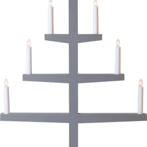 Star Trading Tripp Ljusstake 77cm Grå Rea