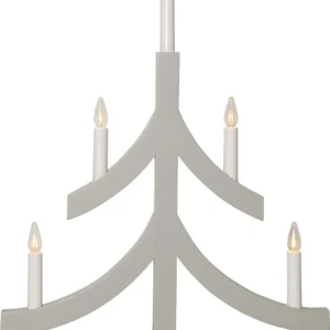 Star Trading Pagod Adventsljusstake 47,5cm Grå Sista chansen