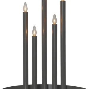 Endast idag Star Trading Deco Adventsljusstake Grå