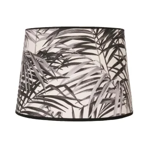 Lampskärm PR Home Sofia Palm Svart/Vit 25cm Erbjudande