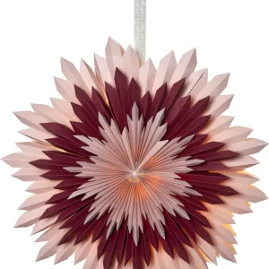 Erbjudandepris Star Trading Ice Pappersstjärna Rosa 50cm