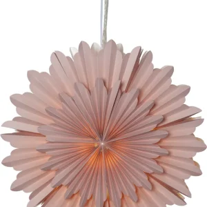 Endast idag Star Trading Crystal Pappersstjärna Rosa 50cm
