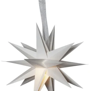 Begränsad tid Star Trading December Pappersstjärna Vit 35cm
