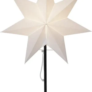 Star Trading Mixa Julstjärna 50cm På Fot Vit Sista chansen