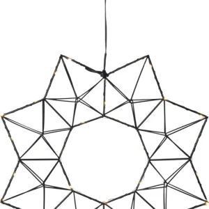 Trygg betalning Star Trading Edge Krans Svart 40cm