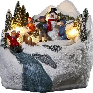 Beställ idag Star Trading Winterville Julby Multi 10,5cm