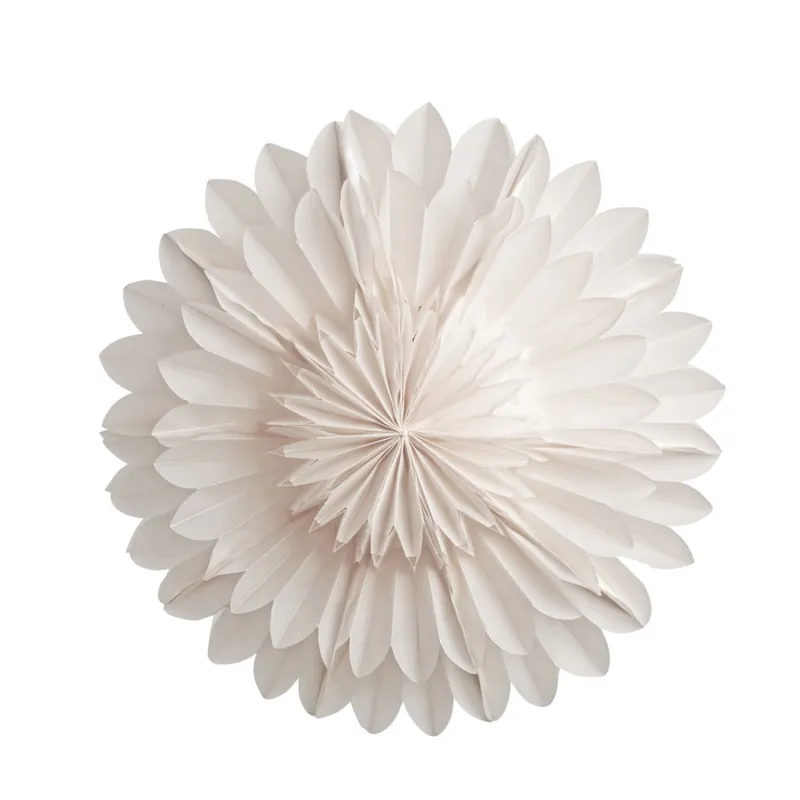 Outlet Adventsstjärna Vit 44cm Lotus Watt & Veke