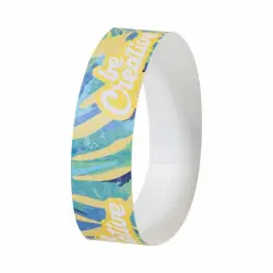 Wristvek Creative tyvek-armband med tryck (10 st) Beställ nu