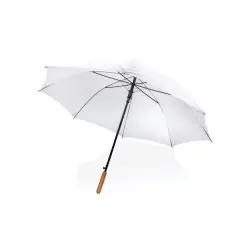 Billigare 27 Impact AWARE RPET 190T automatisk öppning paraply bambu