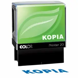 Standardstämpel "Kopia" 33x7 mm - Colop Printer Green Line 20/L, Blå Lågt pris