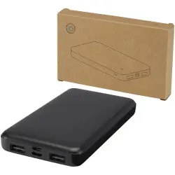 Begränsad tid Intan 10 000 mAh 10 W powerbank av återvunnen plast