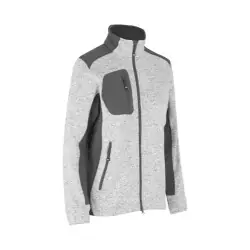 Cardigan | stickad fleece | dam Billigare