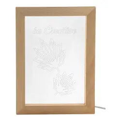 Woodiframe Trofé med LED-ljus Fri frakt