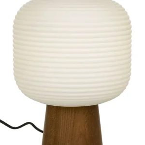 Fri frakt Bordslampa Glas Aneta Lighting Aura Brunbets/Vit 29cm