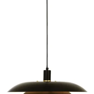 Fri frakt Taklampa Aneta Lighting Epsilon Svart 45cm