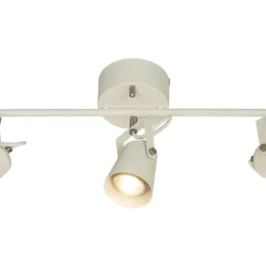 Takspotlight Aneta Lighting Metz Vit/Stål 3L 56cm Begränsat antal
