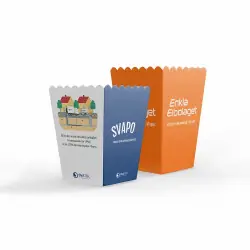 Billigare Popcornlådor inkl. 4-färgstryck
