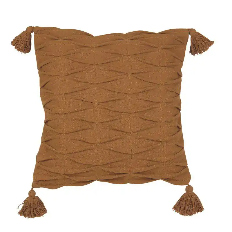 Bästa pris Kuddfodral Fondaco Soraya Cognac 48x48cm