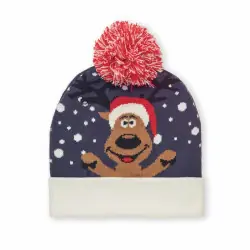 Shimas Hat - Stickad mössa med julmotiv Expressleverans