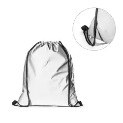 Trygg betalning SYROS. Reflexväska i polyester (200 g/m²)