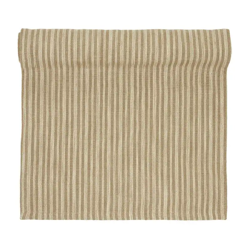 Bordslöpare Randig Boel & Jan Alexa Beige 40x140cm Bästa pris