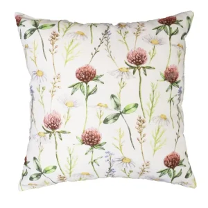Snabb leverans Kuddfodral Blommigt Nina Royal Klöver Multi 45x45cm