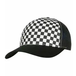 Populärt val Checkerboard Retro Trucker