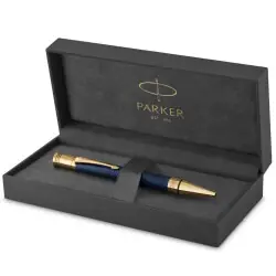 Parker Duofold Prestige Blue Chevron Ballpoint Pen Beställ nu
