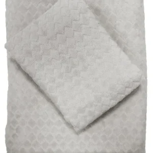 Badlakan Nina Royal Diamond Ljusgrå 90x150cm Erbjudande