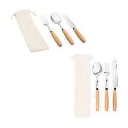 I lager BOULUD. 3-delat set i akaciaträ