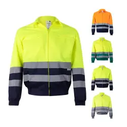 VL NEPTUNE LARGE. Tvåfärgad twilljacka (210g/m²) i polyester (80%) och bomull (20%) Kampanj