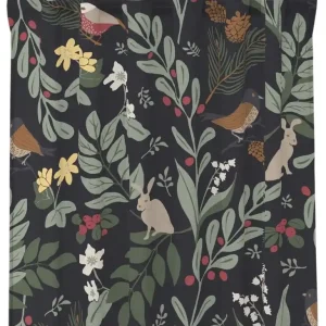 Gardin Nina Royal Forest Grå/Multi 120x250cm 2-Pack risnedsättning