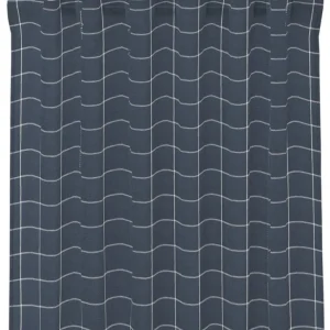 Rabatt Gardin Rutig Nina Royal Nea Big Blå 120x250cm 2-Pack