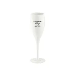 CHEERS NO.1 Champagneglas med print, 6-pack Outlet