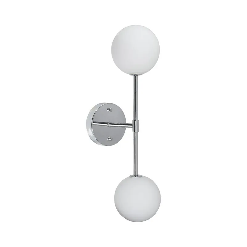 Billigare Vägglampa PR Home Sigma Krom Opalglas 49cm IP23