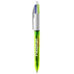 BIC® 4 Colours Fluo kulpenna Rabatter