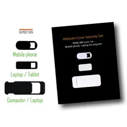 Begränsat antal Webcam Cover Security Set